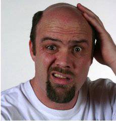 女秃顶的搞笑图片_微信头像图片大全