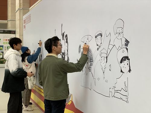 "我是追梦人"现场插画绘制.jpg