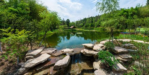 天府花溪河风景区