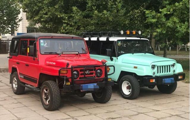 最漂亮的北汽bj212来了,配普拉多柴油动力 路虎卫士车身,真帅气