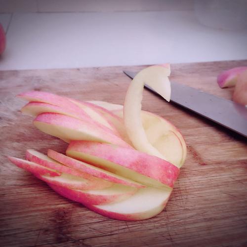 浣浣一夏做的苹果天鹅