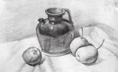 静物素描