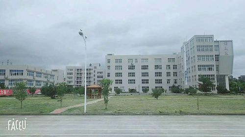 贵州航空工业技师学院校园一角