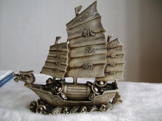 一帆风顺铜船