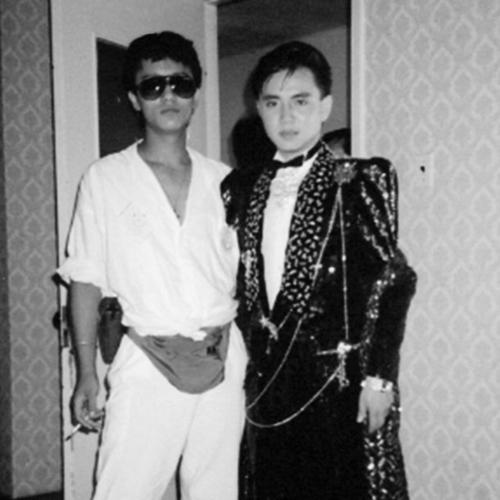 【怀旧】1987年首体化妆间~我和周峰