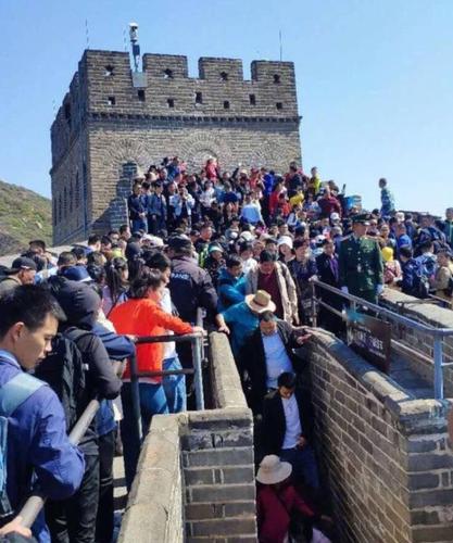 北京八达岭长城人流量图