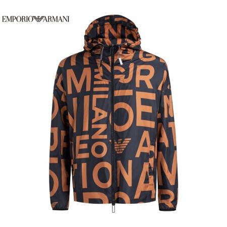 阿玛尼emporioarmani奢侈品男装ea20秋冬男士外套6h1bn71nlnzblk