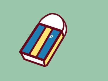 文具橡皮擦的简笔画步骤如下:文具橡皮擦简笔画步骤1文具橡皮擦简笔画