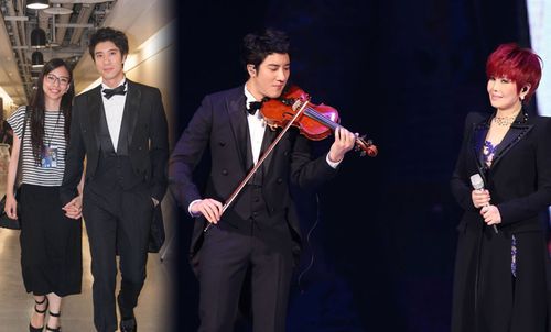 王力宏携老婆观赏江蕙演唱会 献艺不献声