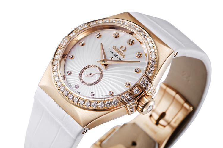 欧米茄omega-星座系列 123.58.35.20.55.001 机械女表