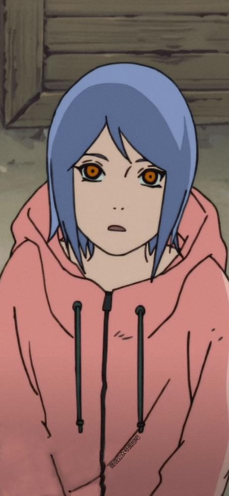 小南傲娇表情壁纸,自来也与小南长门弥彦师徒四人