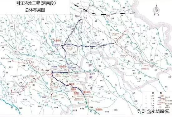 在永城也可以喝上长江水了,引江济淮工程河南段开工