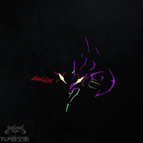 tlp反光镂空车贴eva初号机头像暴走evangelion新世纪