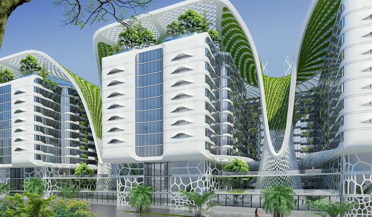 环保x绿建筑x城市愿景 开罗绿色建筑集环保概念之大成
