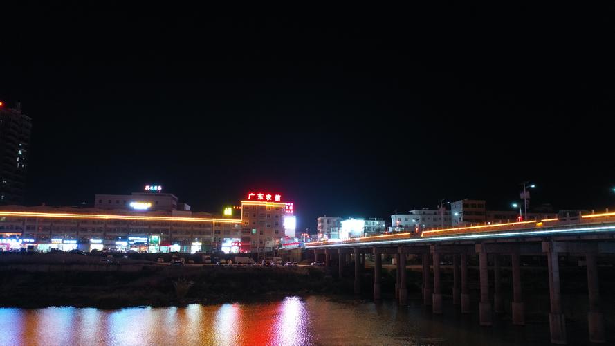 安流镇夜景
