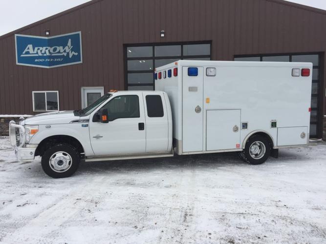 2013 ford f350 type 1 4x4 ambulance delivered to jefferson