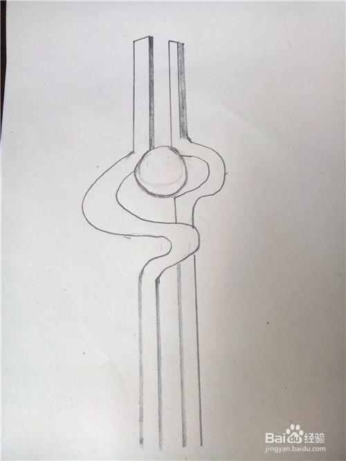 怎么画济南泉城广场泉标的简笔画