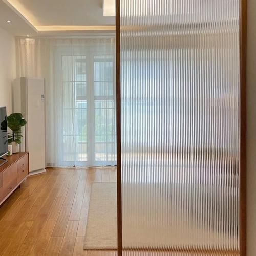 长虹艺术装饰玻璃贴膜半透明复古透光不透明轻奢瓷砖