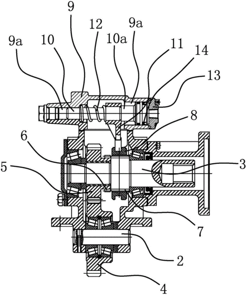 手气动通用型取力器的制作方法
