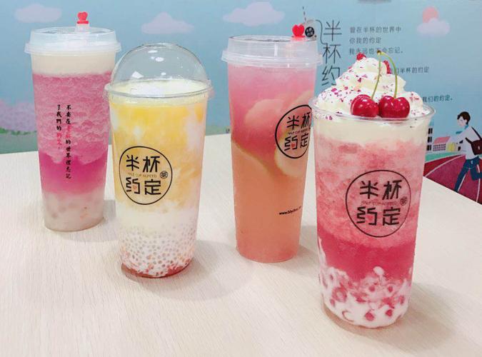 半杯约定:雪顶奶茶和杏仁奶茶的配方做法