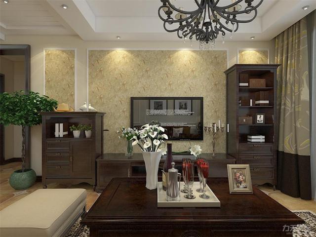 125平米,全包,美式风格的房子如何装修?-圣乾园装修