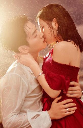 陈晓陈妍希婚纱照出炉 陈晓陈妍希婚纱照高清大图