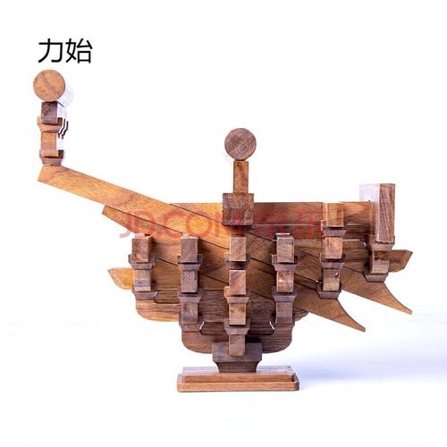 新款宋式六铺作补间斗拱1:10斗栱教具实木中国古建筑榫卯独乐积木 六
