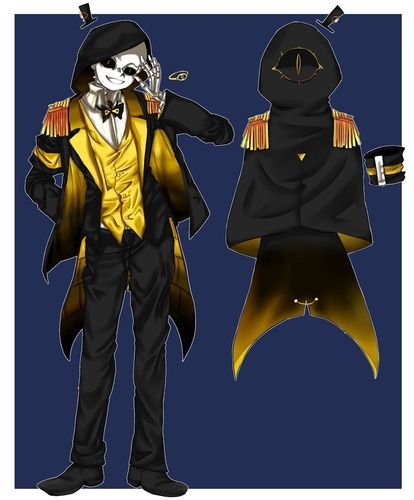 【undertale2设】传说之下精美人物图包 (bill!sans篇