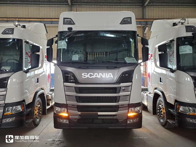 斯堪尼亚新一代r500牵引车实拍,86万起售,大家看值不值