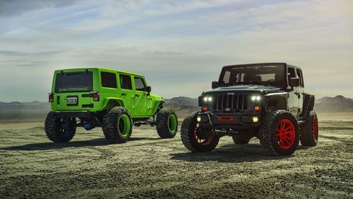 高清晰吉普牧马人jeep改装越野车壁纸下载