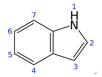吲哚的结构式(图片:微信)