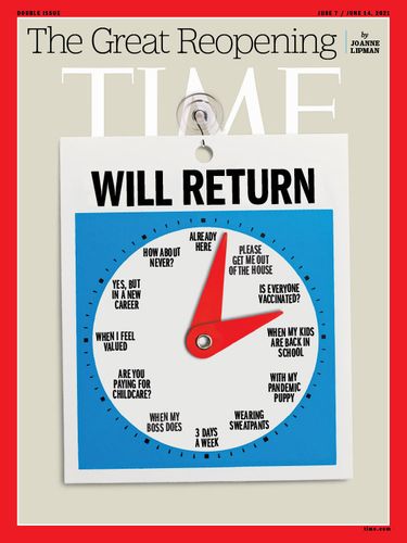 时代周刊 time 美国版 2021年6月7日