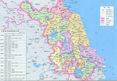 江苏地图