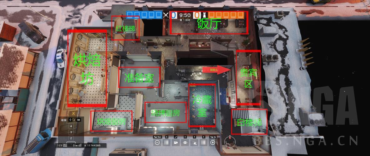 彩虹六号围攻全区域地图标注介绍