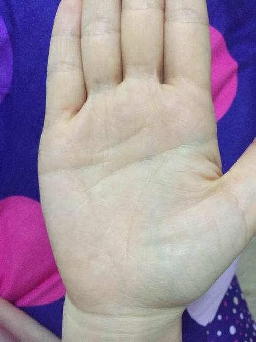 感情线图解,手相感情线分叉图解