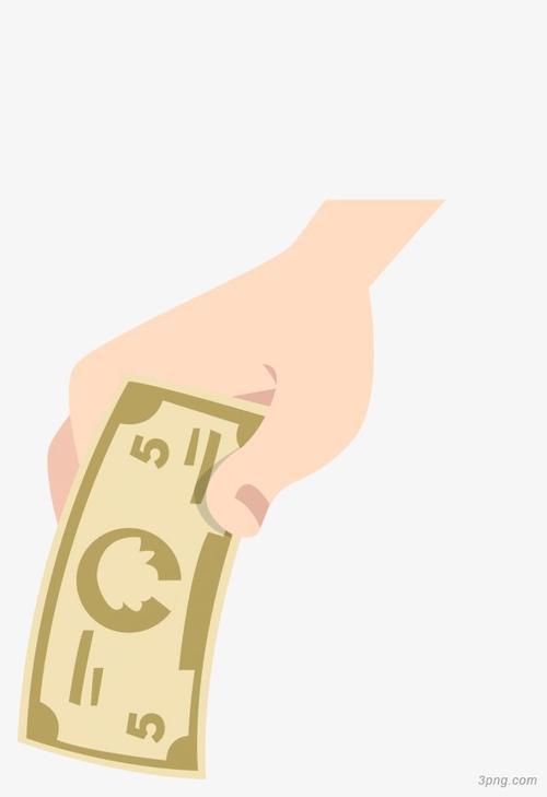 标签:平手扁平手手势手抓钱掉金币平手