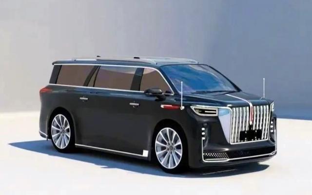 中汽品红旗首款mpv2022年6月份量产命名红旗m7