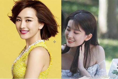 近日,一组女星大撞脸照曝光.首先是马苏和乔欣.