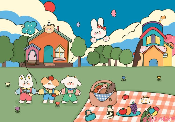 分享一组超可爱的电脑壁纸 ipad锁屏壁纸!