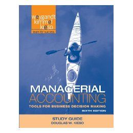 【预订】managerial accounting, study guide