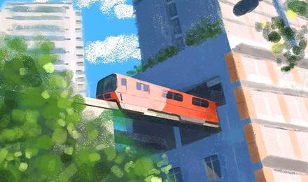 酒店 网红洪崖洞 李子坝轻轨穿楼 文化名街磁器口 天生三桥风景区)