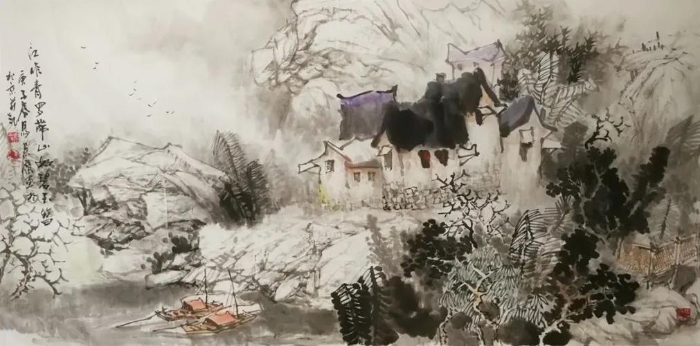 新时代杰出艺术家——马景岭山水画作品展(原创首发)