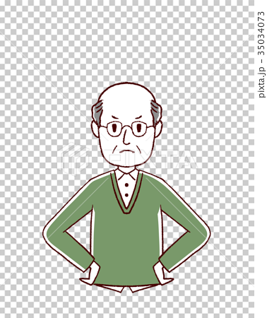 插图素材: 老人 矢量 男人