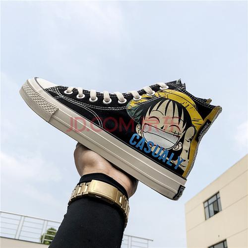 官网匡威旗下品牌专卖kwtbsp夏季爆改匡威star海贼王联名动漫1970s