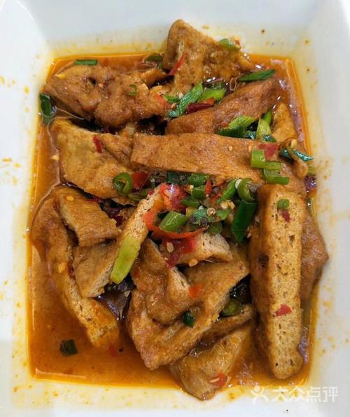红烧长条油豆腐