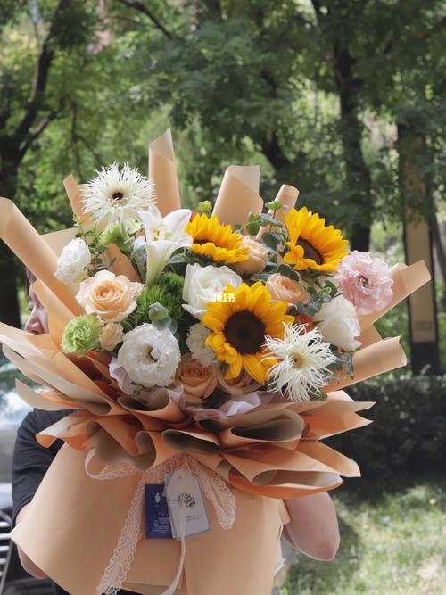 向日葵花束_花束_向日葵_家居家装_家居装饰