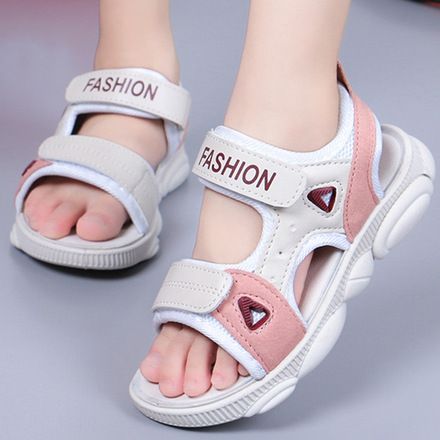 2020夏季新款女童学生凉鞋韩版小女孩儿童小熊鞋公主凉鞋中大童