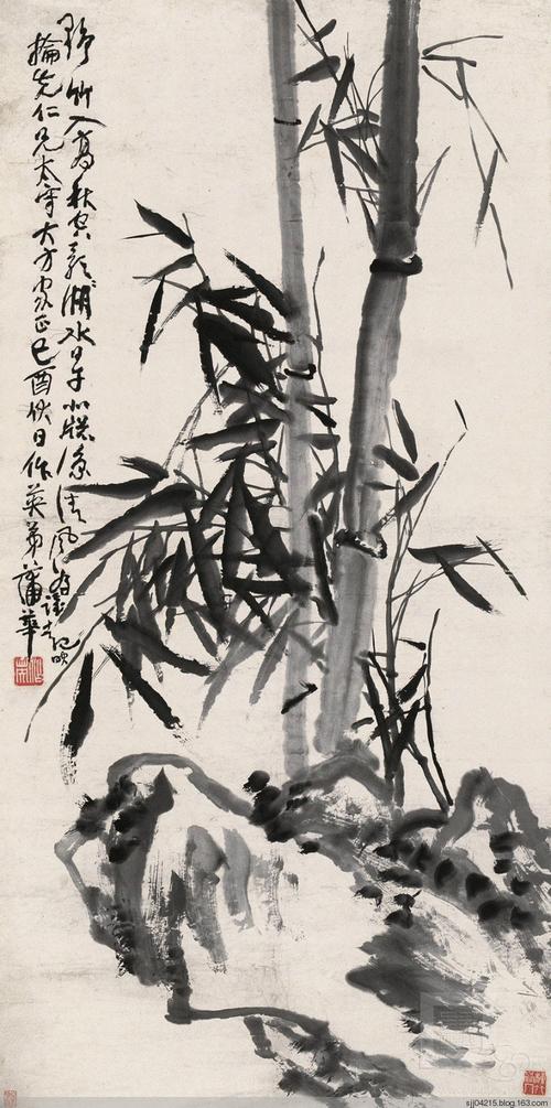 【转载】蒲华经典作品汇集—竹篇(2)