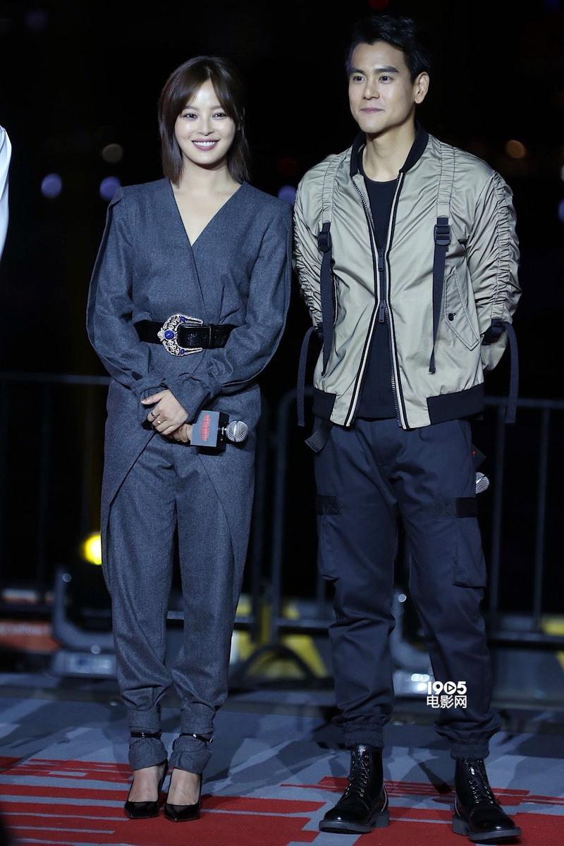 发布会上,导演林超贤,监制梁凤英以及主演演彭于晏,王彦霖,辛芷蕾,王