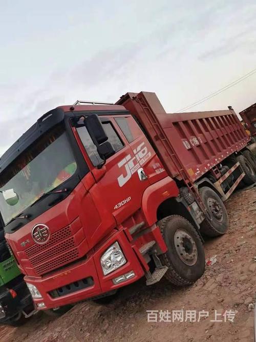 19年7月 解放jh6 前四后八自卸车 430马力
